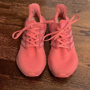 Adidas women’s boost sneakers, Size 8.
